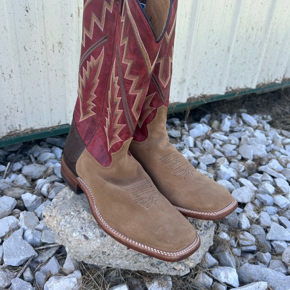 Tony Lama Red and Tan Men\'s Boots main image 5